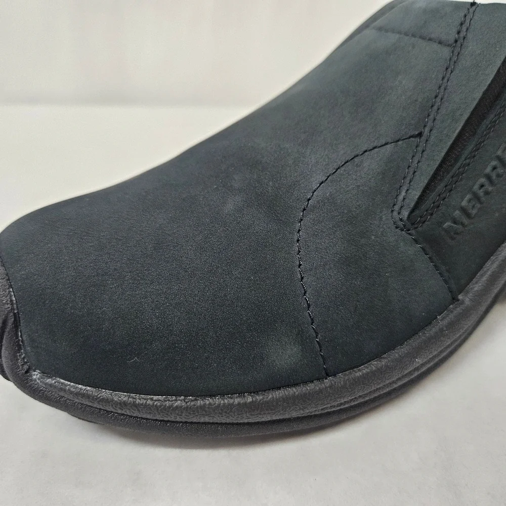 Merrell Jungle Moc Suede Slip On Shoes J55992 Black Womens Size 10